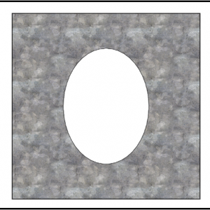 Sloping ceiling tile